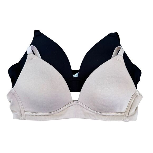 Maidenform ~ set of 2 Training Bras ~ one black and one Nude ~ size 32A - Picture 10 of 10